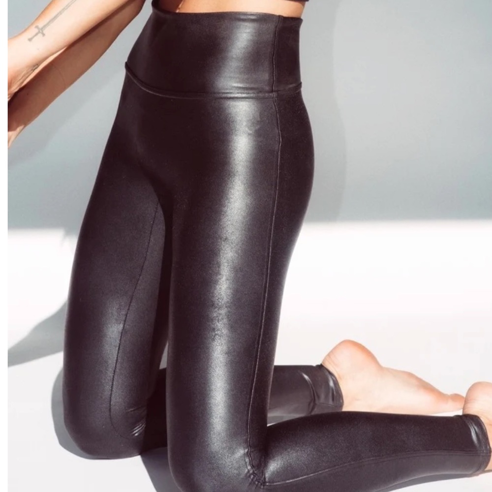 Spanx Faux Leather Leggings